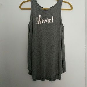 Gray ladies active tank